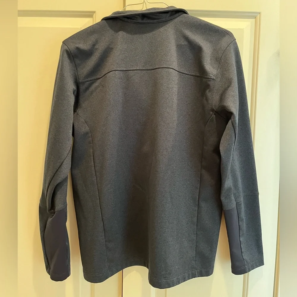 The North Face Quarter Zip Sweater Jacket Large Navy